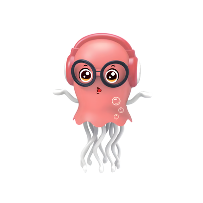 Interaktivna Meduza koja Igra, Svetli i Svira