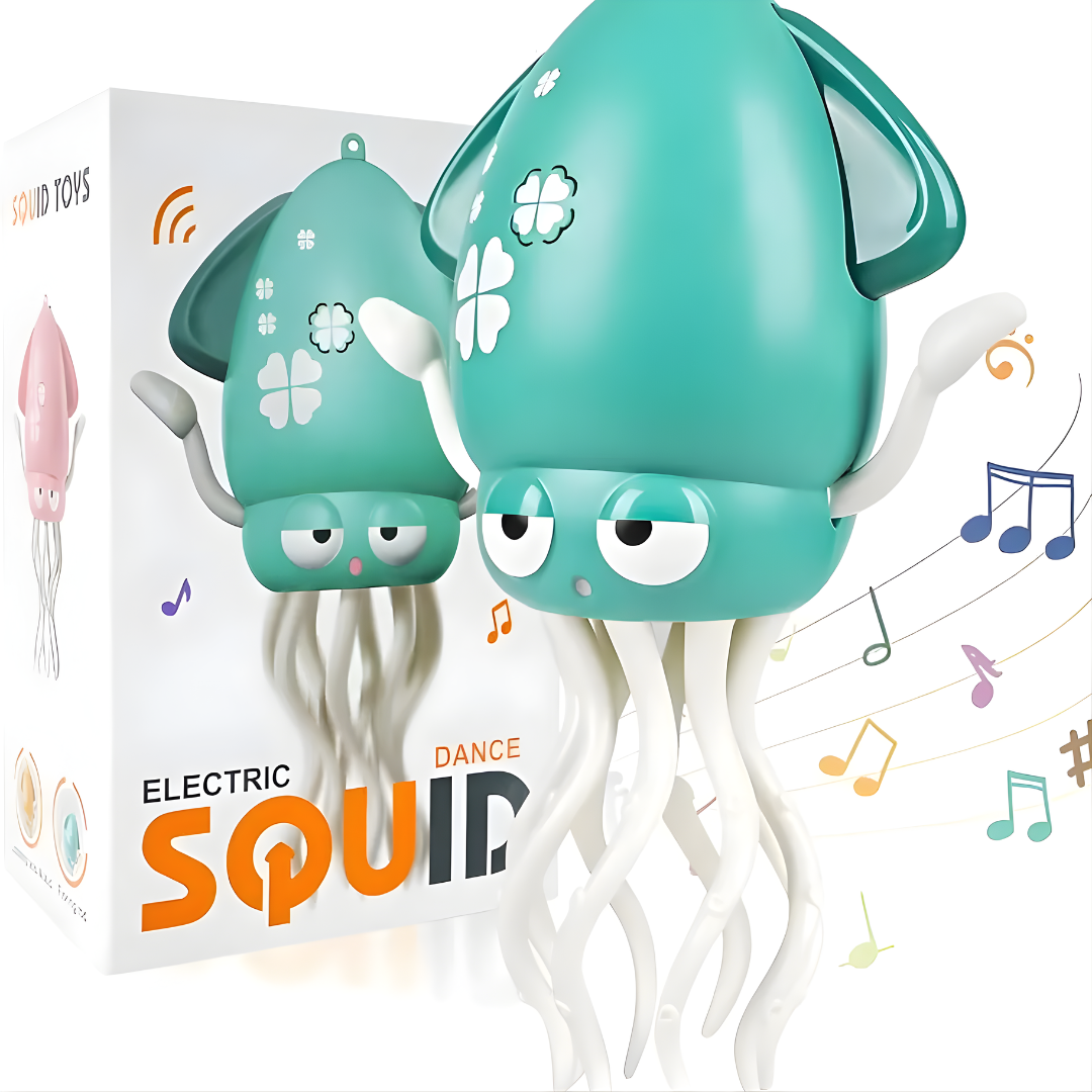 Interaktivna Lignja koja Igra, Svetli i Svira